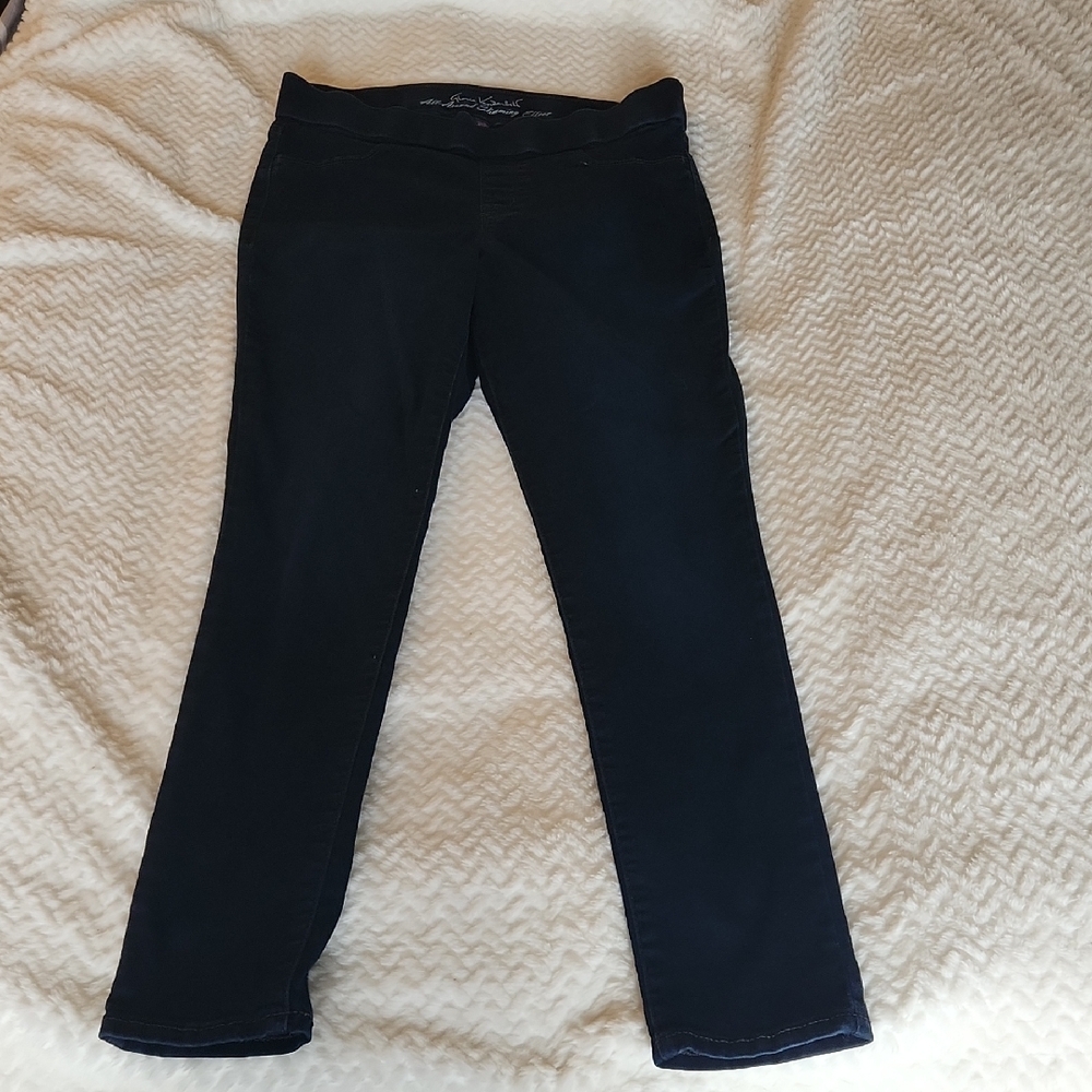 Gloria Vanderbilt Navy Slimming Jeggings Women's Size 8